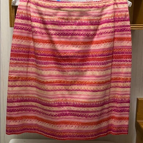 Pretty in Pink Talbots Skirt - Picture 2 of 5
